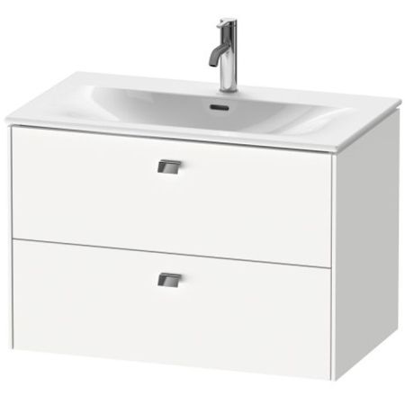 Duravit Brioso Тумба подвесная под раковину # 234483, 2 ящика, 555x820x479мм, цвет White High Gloss, артикул BR431202222