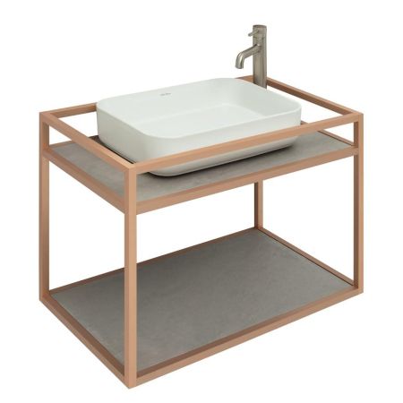 Консоль под раковину Allen Brau Liberty 75 1.33001.60 медь браш, артикул 1.33001.60