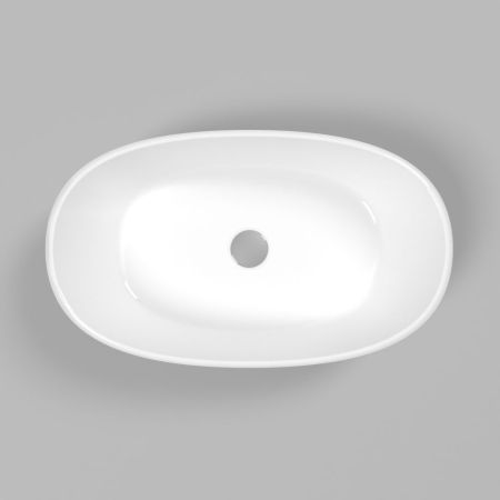 Умывальник WHITECROSS Amazon 60x35 (белый глянец) иск. камень