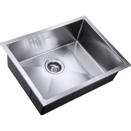 Кухонная мойка ZorG R SH R 5844 Матовый хром, артикул SH R 5844