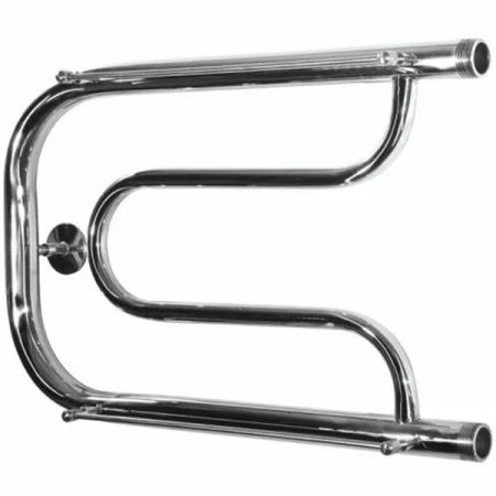 Водяной полотенцесушитель Тругор ПЛ 1 П 32x70 с полкой Хром, артикул ПЛ1/3270П