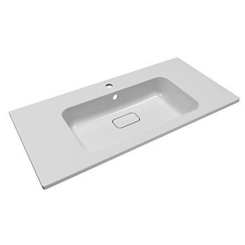 Раковина Florentina Палермо 100 см 10.230.01000.001, белая