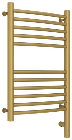 Полотенцесушитель электрический "БОГЕМА 3.0" 600х400 / МЭМ правый (Матовое золото), артикул 032-5803-6040