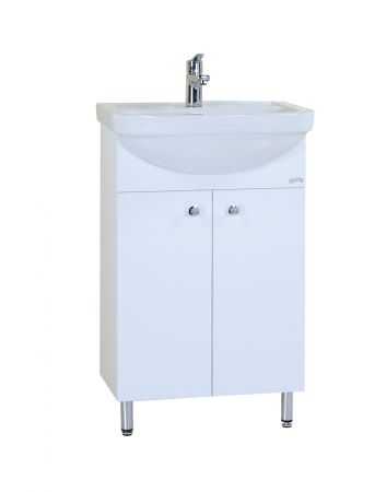 Тумба Onika Крит 52 напольная, белая (ум. Акватон 52), артикул 105203