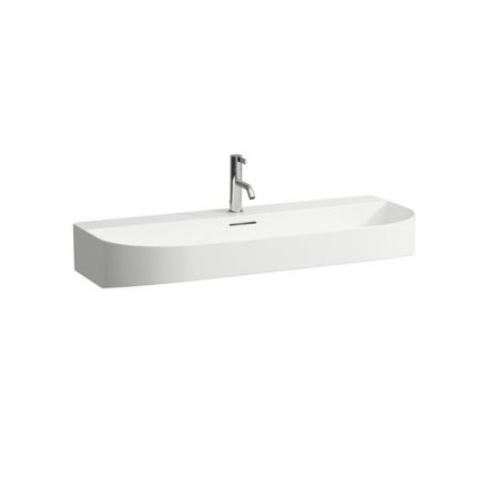 LAUFEN SONAR Раковина 1000x420x145 мм., с 1 отверстием для смесителя, с переливом, цвет белый, артикул 8.1034.7.000.104.1
