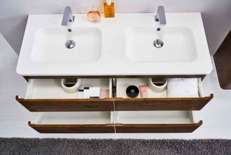 Тумба под раковину Vincea Alba VMC-1A120RW подвесная R.Wood, артикул VMC-1A120RW