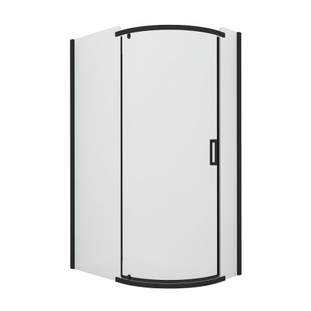 Душевое ограждение NEW TRENDY NEW KOMFORT BLACK 120x85x195 K-0471 (черный), артикул K-0471