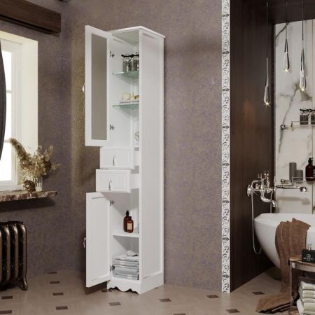 Пенал Риспекто 30 левый Opadiris Белый матовый, артикул 