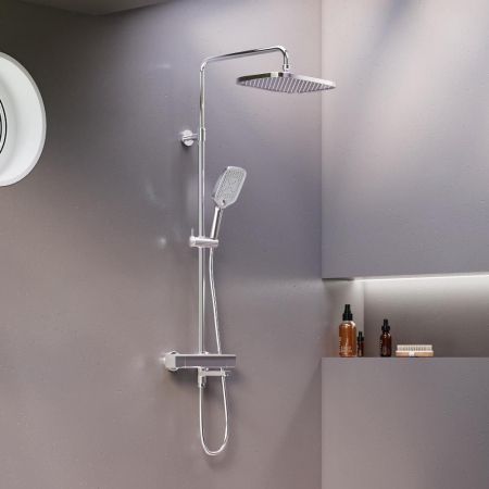 953810000 Gala душевая система с ванно душевым ТМС смесителем, хром, артикул 953810000
