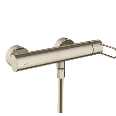 AX Uno Смеситель для душа, однорычажный, настенный, цвет: шлифованный никель