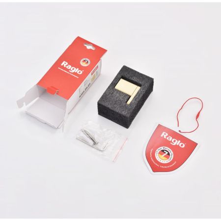 Крючок для ванной комнаты Raglo R301.05.03, золотой сатин