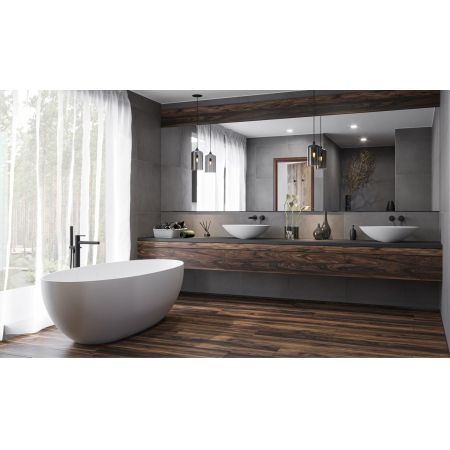 Ванна WHITECROSS Diamond 170x87 (белый мат) иск. камень, артикул 0201.170087.200