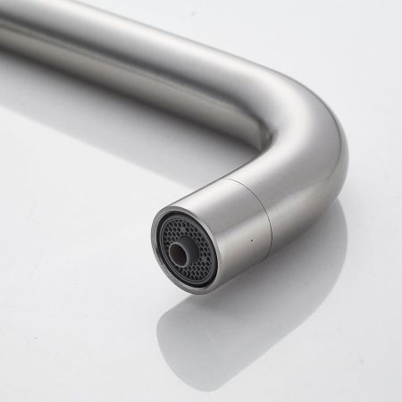 Смеситель для кухни с подключением фильтра воды Raffine F118L, сатин, артикул F118L