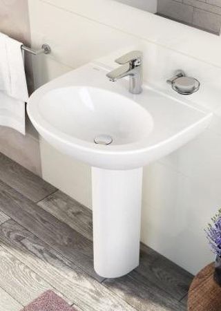 Раковина Zentrum 60 см, цвет белый