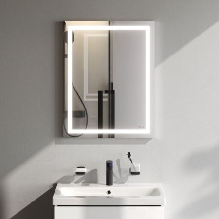 M91AMOX0551WG Универсальное зеркало настенное с контурной LED-подсветкой, 55 см, артикул M91AMOX0551WG