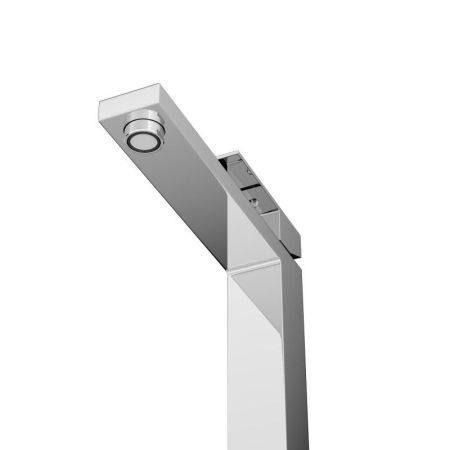 SLIDER-LC-01-W0 Смеситель для накладной раковины однорычажный, без донного клапана, хром, артикул SLIDER-LC-01-W0