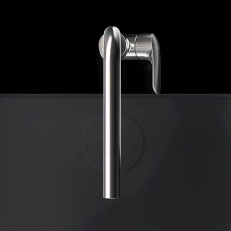 F8005011 Like, смеситель для кухни L-образный излив, сатин, шт., артикул F8005011