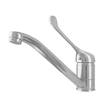 Смеситель для кухни с хирургической ручкой Сантаком stMIRA 5179, хром