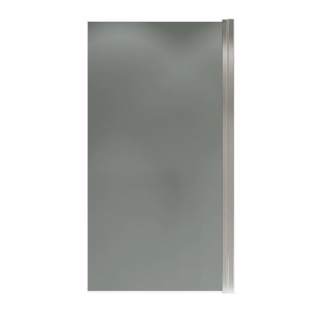 Шторка на ванну распашная Terminus Ното 150х70 тонированная, хром, артикул 2CW150х70CT