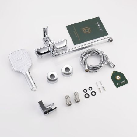 Смеситель для ванны Splenka S30.22, хром, артикул S30.22