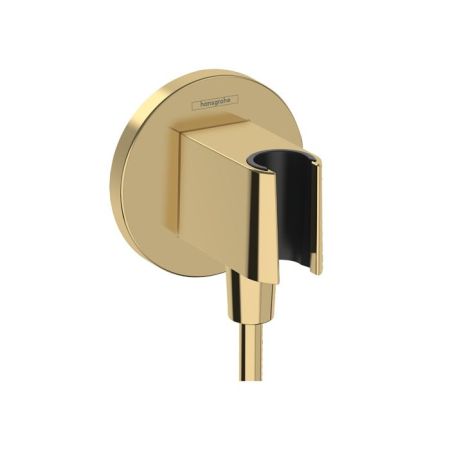 HG FixFit S Шланговое подсоединение с душевым держателем, полир. золото, артикул 26888990