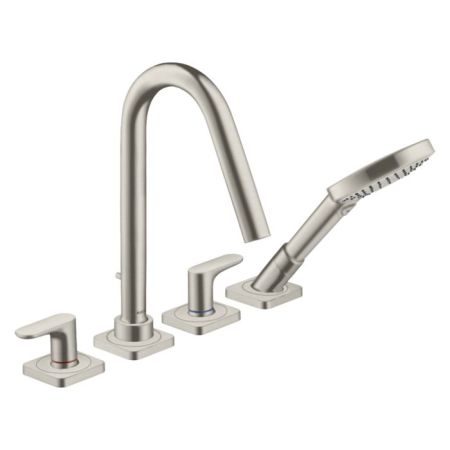 AX Citterio M Смеситель для ванны , цвет сталь, артикул 34454800