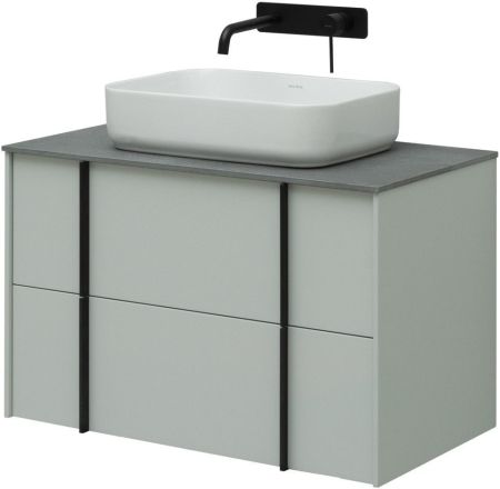 Тумба под раковину Allen Brau Reality 80 1.32005.PWM папирус матовый, артикул 1.32005.PWM