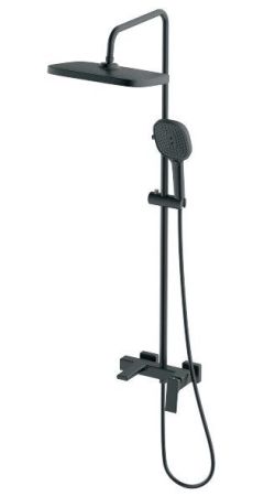 Душевая система HAIBA тропический душ, латунь, черный (HB24831-7), артикул HB24831-7