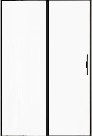 Душевая дверь Allen Brau Priority 140 3.31036.BBA черный браш, артикул 3.31036.BBA