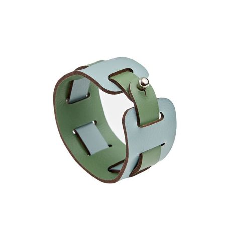 ADJ Кольцо для салфеток Bottega, D5 см., цвет: небесный/эвкалипт, артикул 010.B.50/60