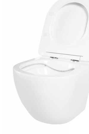 Чаша подвесного унитаза с сиденьем BelBagno UNO BB3105CHR/SC