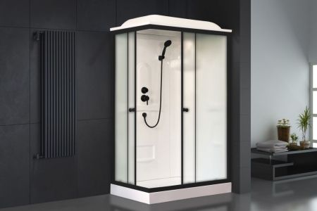 Душевая кабина Royal Bath RB 8120HP1-M-BL (матовое) правая, артикул RB8120HP1-M-BL-R