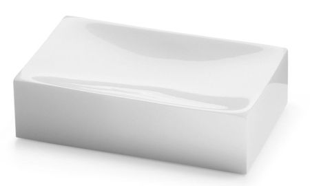 Gedy Sofia, настольная мыльница, цвет белый глянцевый, артикул SF11(02)