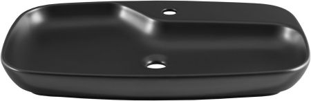 Раковина накладная Allen Brau Liberty 4.32011.31 черный матовый, артикул 4.32011.31