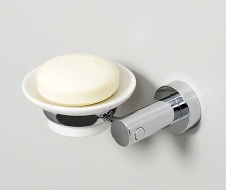 Мыльница WasserKRAFT K-28229 Хром Белая, артикул K-28229