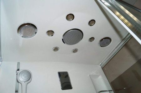 Душевая кабина Cerutti SPA 120x90 SW-C90120 профиль Хром стекло прозрачное