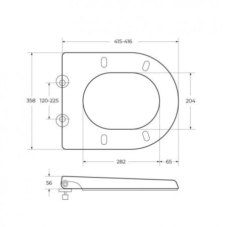 Унитаз-компакт безободковый CEZARES GIUBILEO