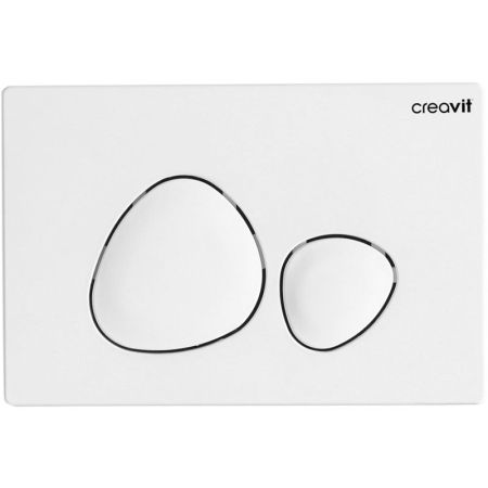 Клавиша смыва Creavit Spa GP7001.00 Белая, артикул GP7001.00