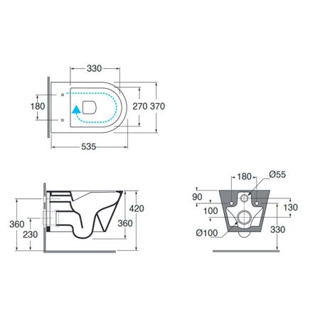 AZZURRA FORMA Сиденье для унитаза быстросъемное с микролифтом, фурнитура хром, цвет Verde natura, артикул FOR1800/F NA/cr
