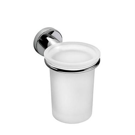 Стакан для зубных щеток Colombo Design Basic B2702 Белый, Хром, артикул B2702