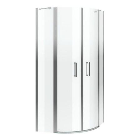 Душевое ограждение EXCELLENT Mazo 90х90 полукруг (хром), артикул KAEX.3000.2S.9090.LPx2 + KAEX.3001.2D.0400.LP