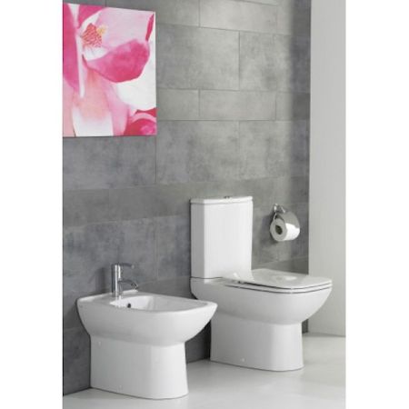 Биде Kale Babel 7111038000 напольное Белое, артикул 7111038000