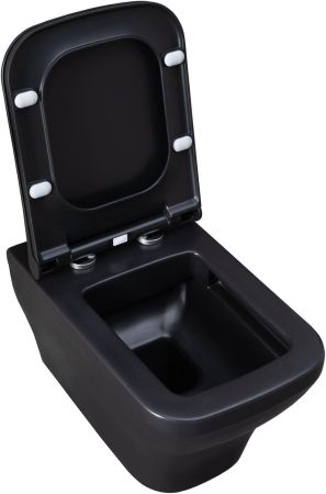 Чаша подвесного унитаза Allen Brau Infinity 4.21011.31 черный матовый, артикул 4.21011.31