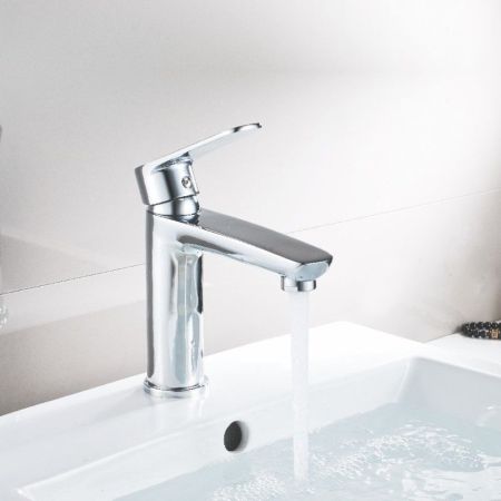 Смеситель для раковины Cron CN10523, хром