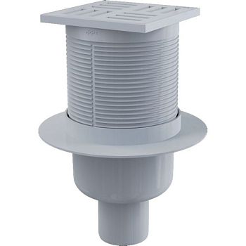 Трап для душа Alcaplast APV6111 с решеткой Хром