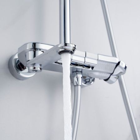 Душевая система Shevanik S4726, хром