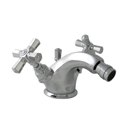 Nicolazzi Teide Four Смеситель для биде с донным клапаном, излив: 118 мм, цвет: хром, артикул 1934CR45