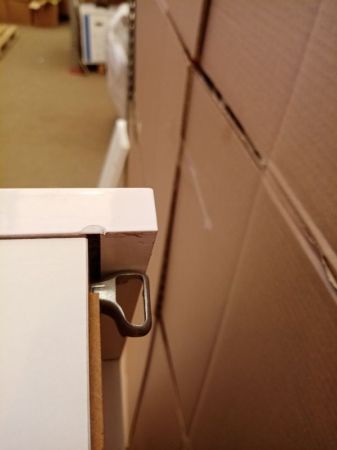 Пенал АКВАТОН МАДРИД 30 1A129603MA010 (подвесной, 30*33,3*158, белый глянец), шт, артикул 1A129603MA010