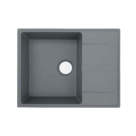 Кухонная мойка Grandex Aqua Topline 600312, серый