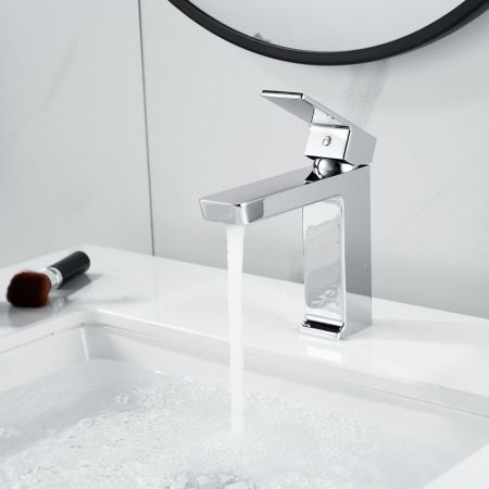 Смеситель для раковины Rose R1801-1, хром, артикул R1801-1